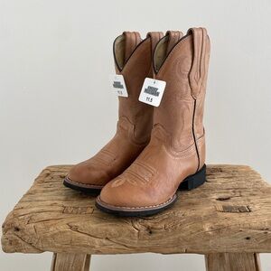 Children's Western Leather Boots